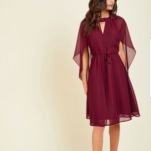 Icing on the cape dress